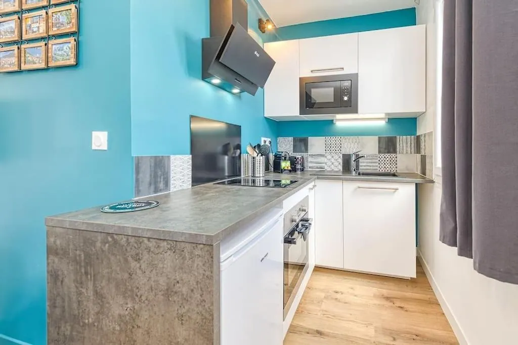 10Min Gare Grenoble, Vrai Lit Double, Calme Apartment France