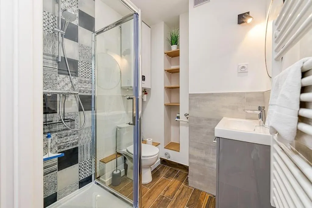 10Min Gare Grenoble, Vrai Lit Double, Calme Apartment