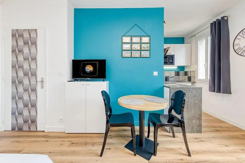 10Min Gare Grenoble, Vrai Lit Double, Calme Apartment Grenoble